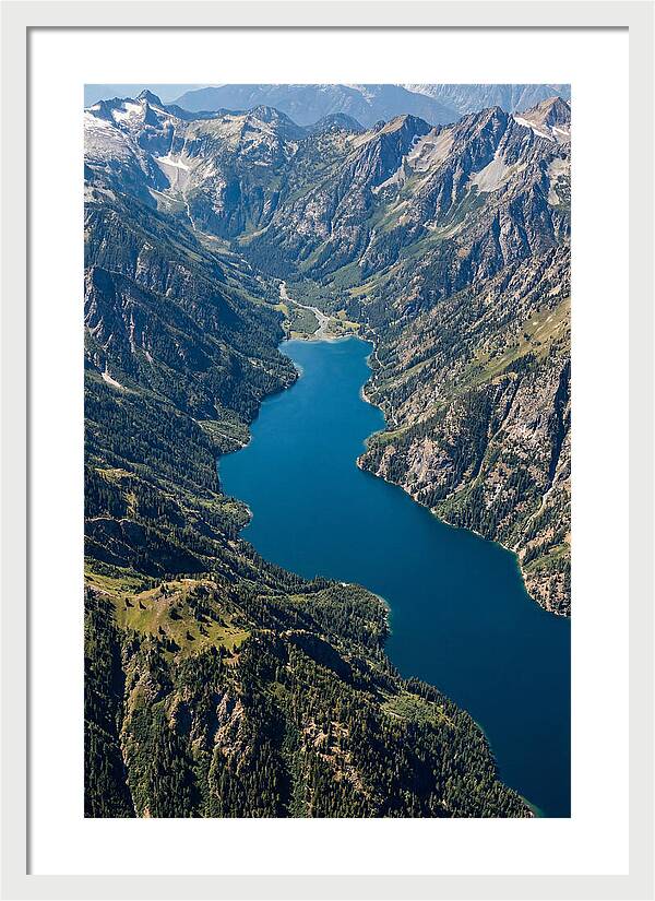 Lake Chelan From Above Stehekin