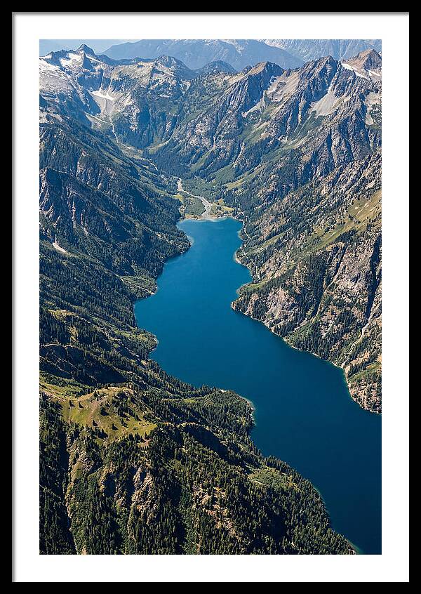 Lake Chelan From Above Stehekin