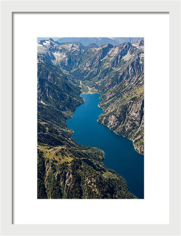 Lake Chelan From Above Stehekin