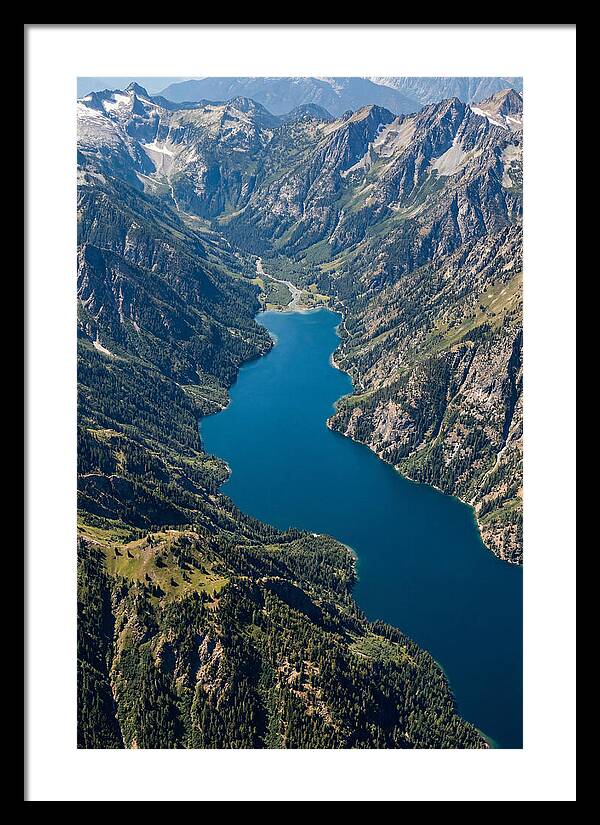 Lake Chelan From Above Stehekin