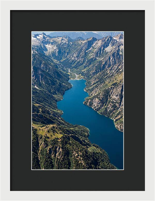 Lake Chelan From Above Stehekin