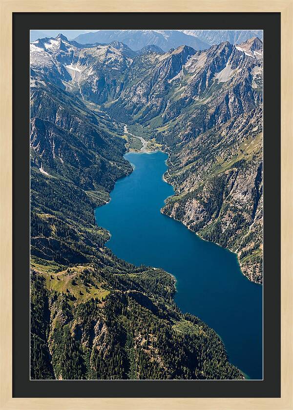 Lake Chelan From Above Stehekin