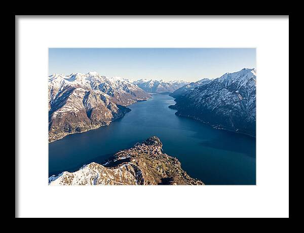 Lake Como From Above Bellagio