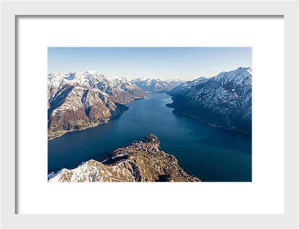 Lake Como From Above Bellagio