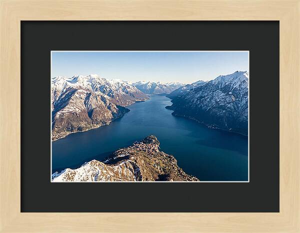 Lake Como From Above Bellagio