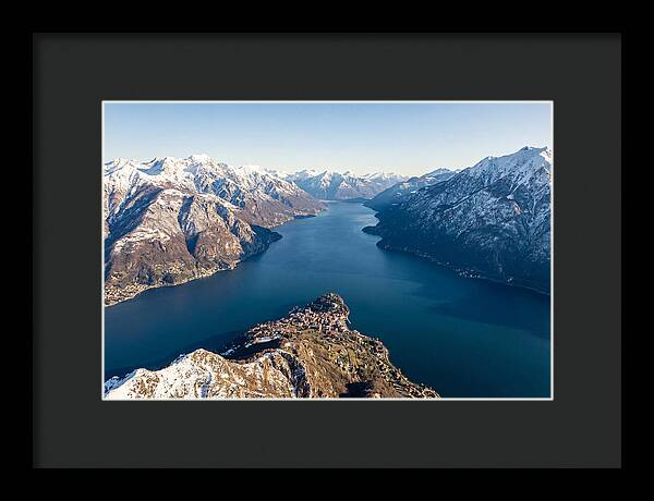 Lake Como From Above Bellagio