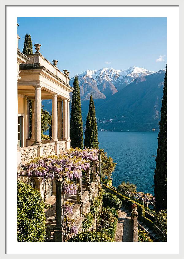 Lake Como From The Villa Balbianello Gardens