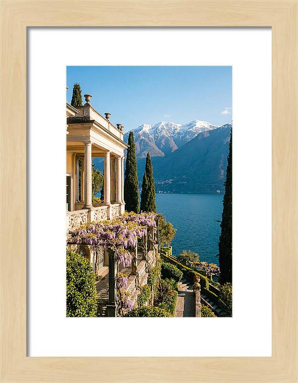 Lake Como From The Villa Balbianello Gardens
