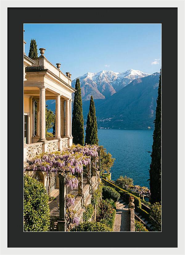 Lake Como From The Villa Balbianello Gardens