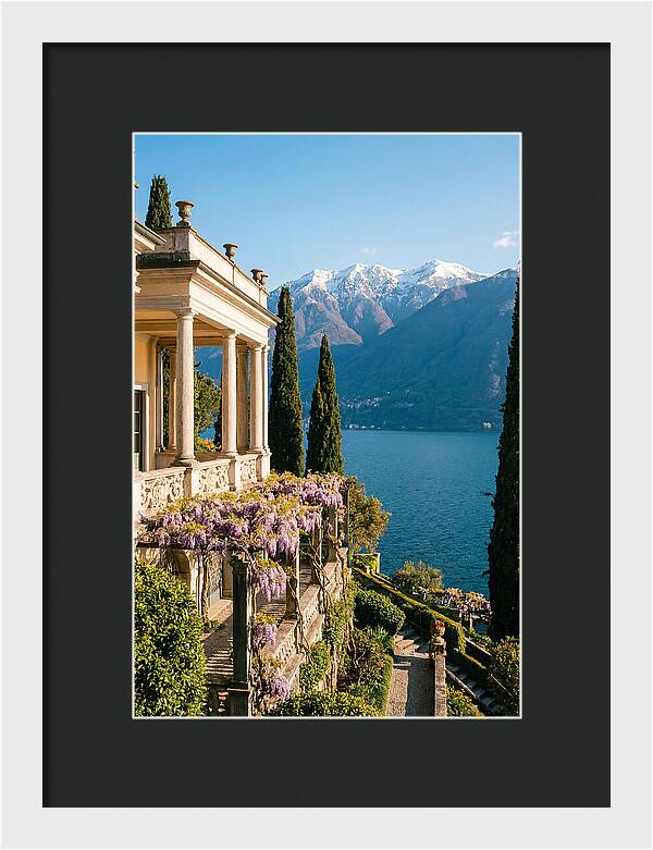 Lake Como From The Villa Balbianello Gardens