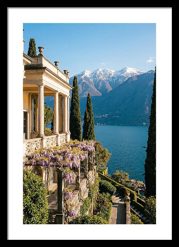 Lake Como From The Villa Balbianello Gardens