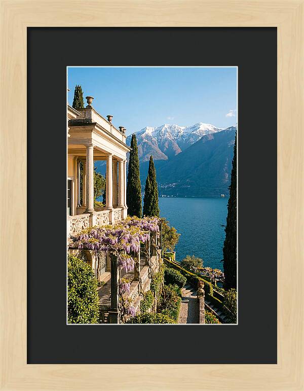Lake Como From The Villa Balbianello Gardens