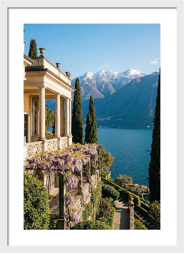 Lake Como From The Villa Balbianello Gardens