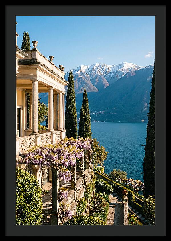 Lake Como From The Villa Balbianello Gardens