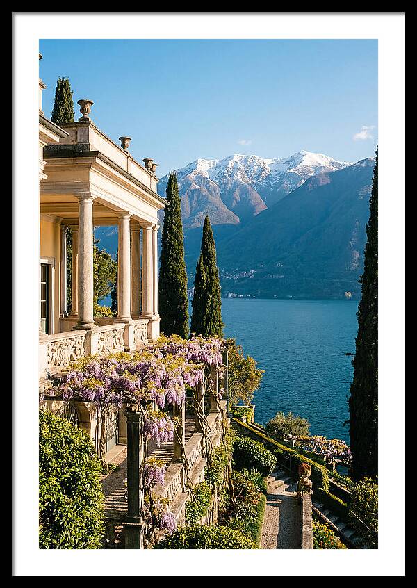 Lake Como From The Villa Balbianello Gardens
