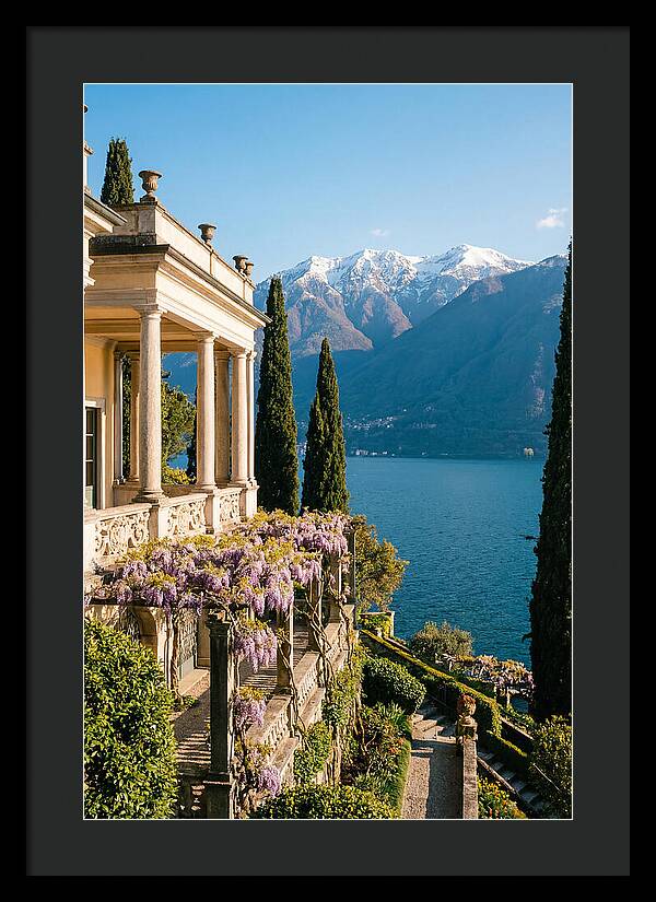 Lake Como From The Villa Balbianello Gardens