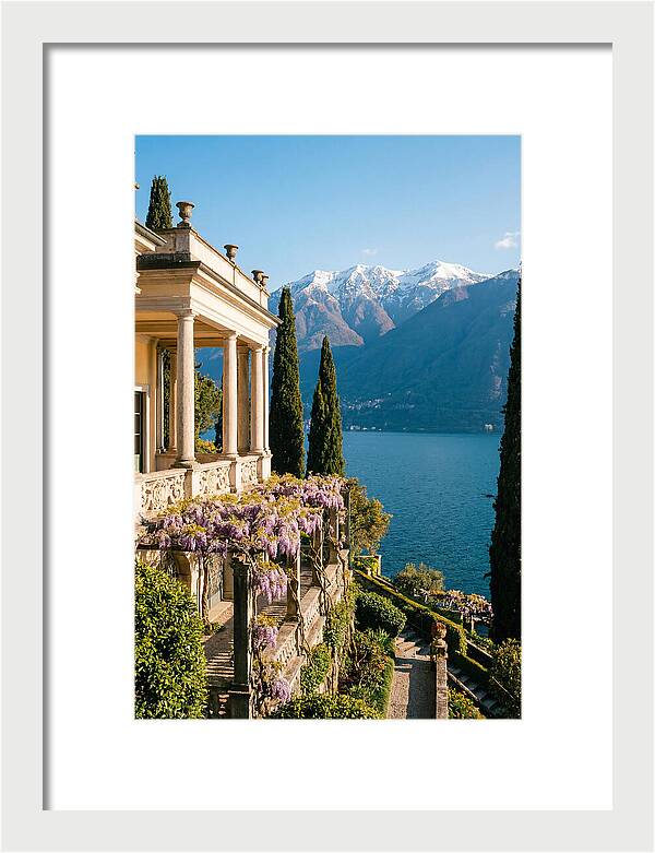 Lake Como From The Villa Balbianello Gardens
