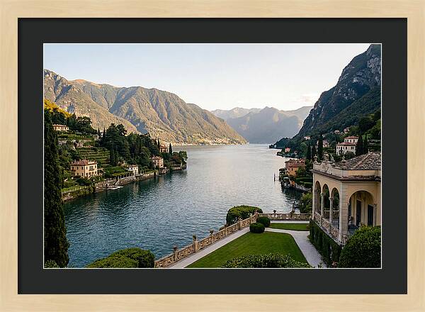 Lake Como From Villa Balbianello