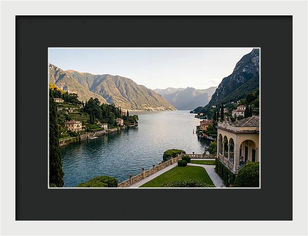 Lake Como From Villa Balbianello