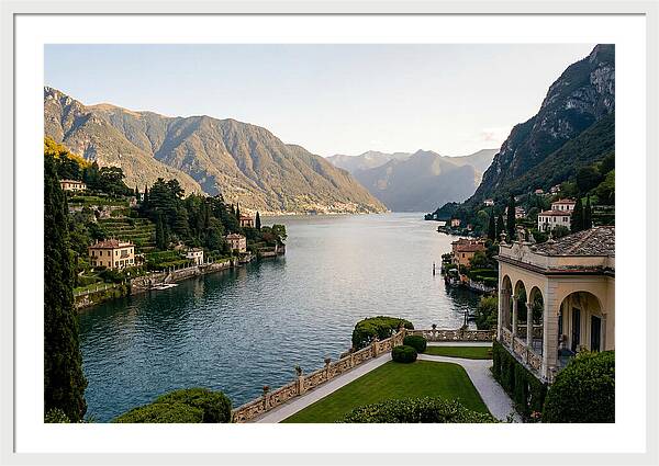 Lake Como From Villa Balbianello