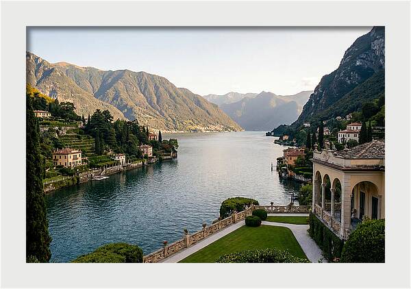 Lake Como From Villa Balbianello