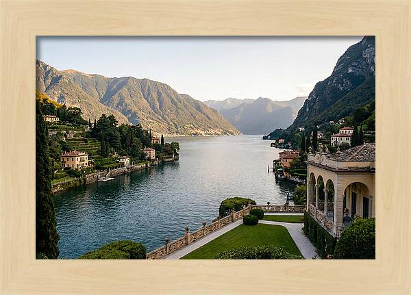Lake Como From Villa Balbianello