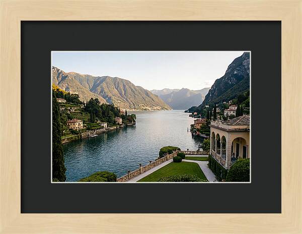 Lake Como From Villa Balbianello