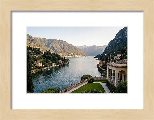 Lake Como From Villa Balbianello