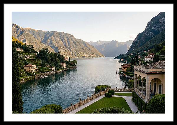 Lake Como From Villa Balbianello