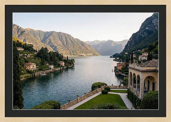 Lake Como From Villa Balbianello