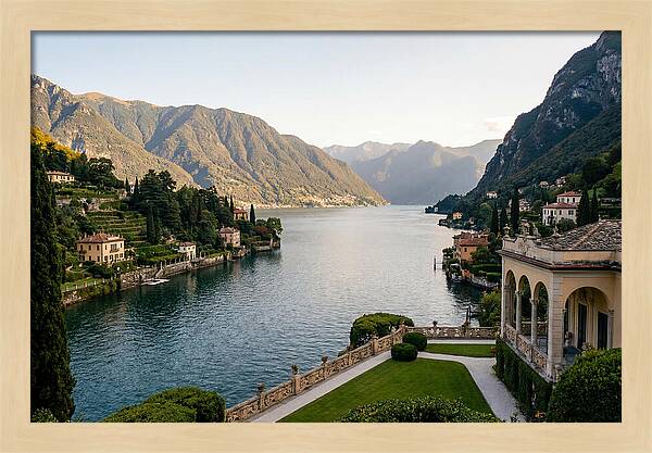 Lake Como From Villa Balbianello