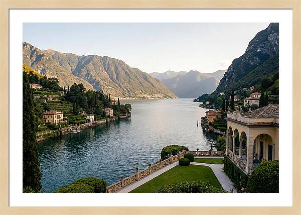 Lake Como From Villa Balbianello