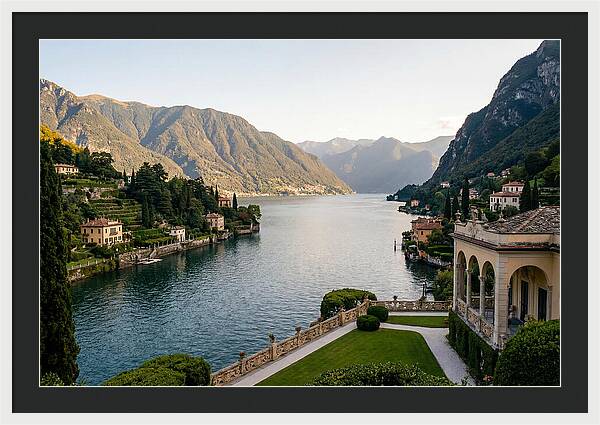 Lake Como From Villa Balbianello