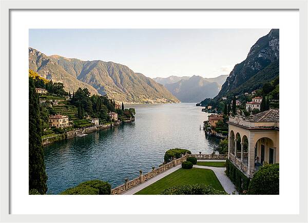 Lake Como From Villa Balbianello