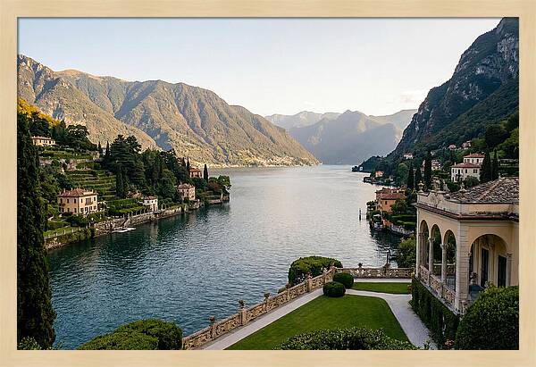 Lake Como From Villa Balbianello
