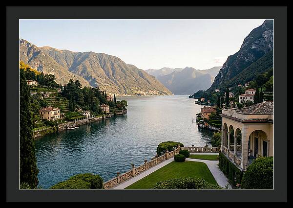 Lake Como From Villa Balbianello