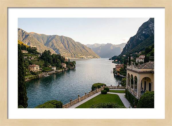 Lake Como From Villa Balbianello
