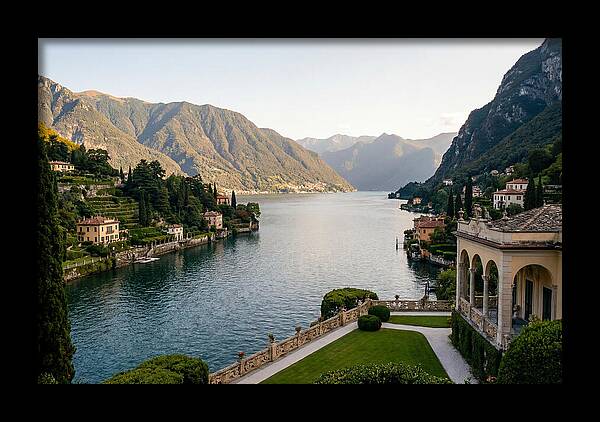 Lake Como From Villa Balbianello