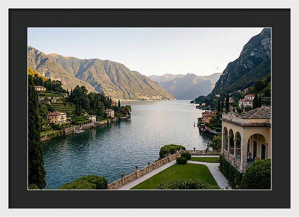 Lake Como From Villa Balbianello