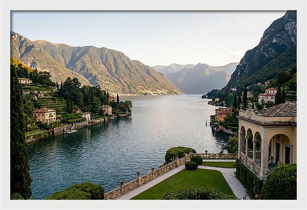 Lake Como From Villa Balbianello