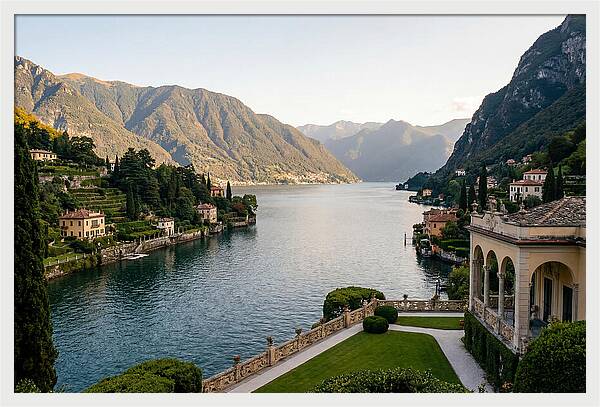 Lake Como From Villa Balbianello