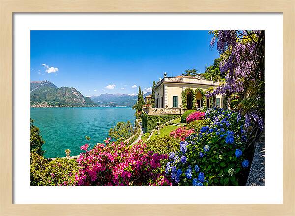 Lake Como From Villa Balbianello Gardens