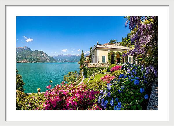 Lake Como From Villa Balbianello Gardens