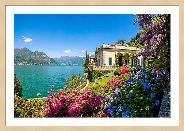 Lake Como From Villa Balbianello Gardens