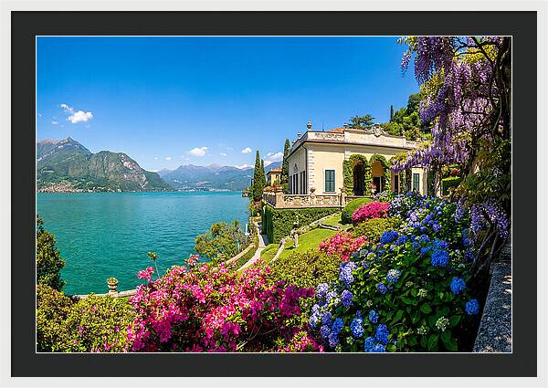 Lake Como From Villa Balbianello Gardens
