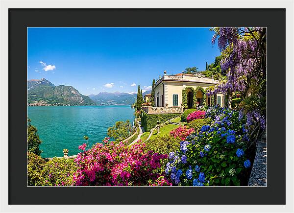 Lake Como From Villa Balbianello Gardens