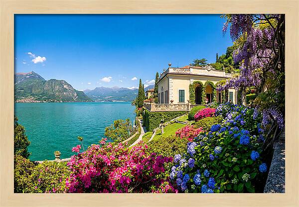 Lake Como From Villa Balbianello Gardens