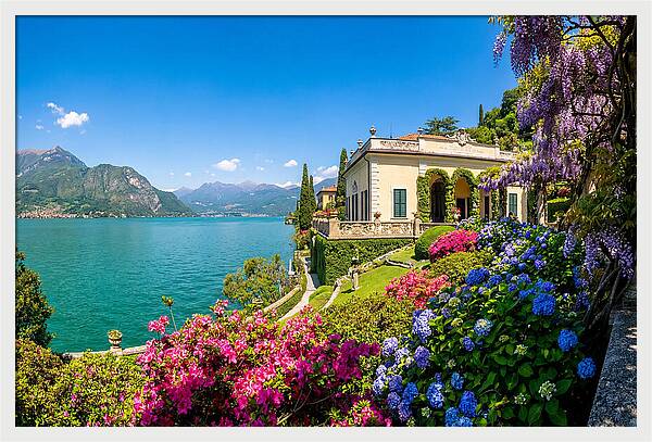 Lake Como From Villa Balbianello Gardens