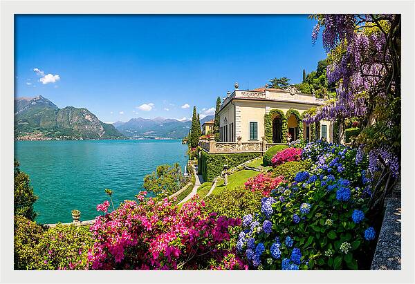 Lake Como From Villa Balbianello Gardens