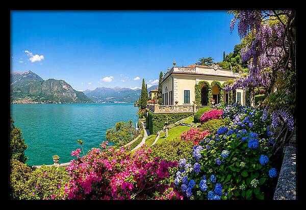 Lake Como From Villa Balbianello Gardens